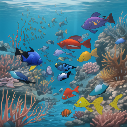 colorful-fish-tutle