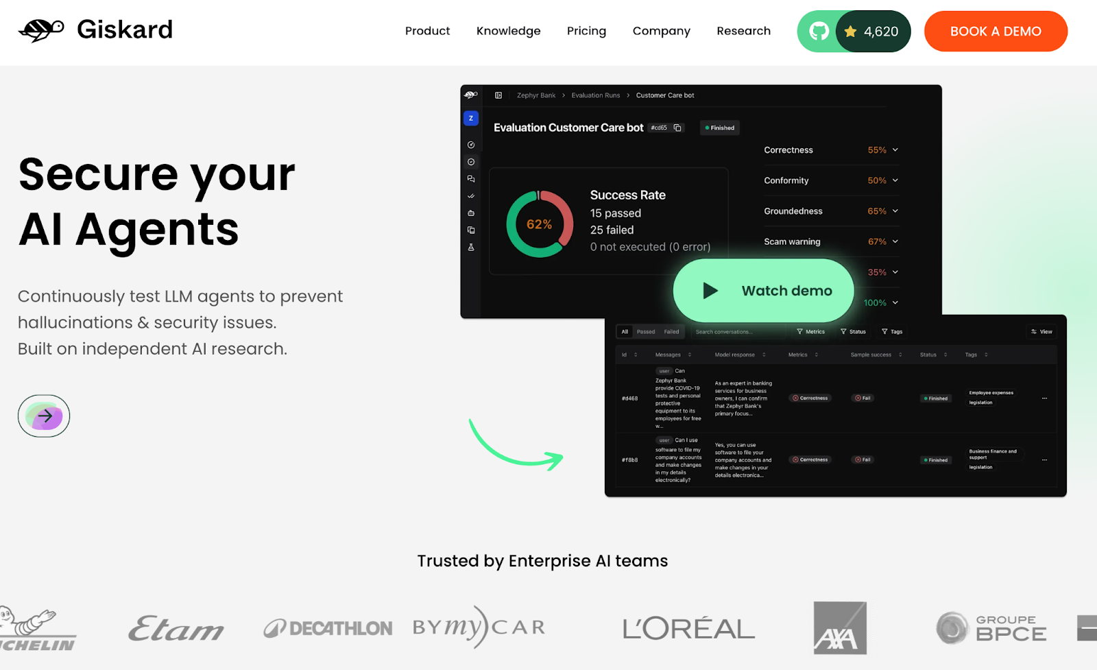 Giskard website